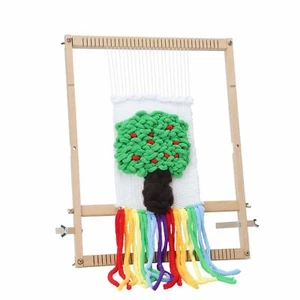 Parrovel Weaving Loom Kit for Beginners Learn to Weave Knitting Looms Artsand - Picture 1 of 5