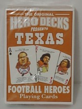 Hero Decks Texas Longhorns Football Heroes Playing Cards