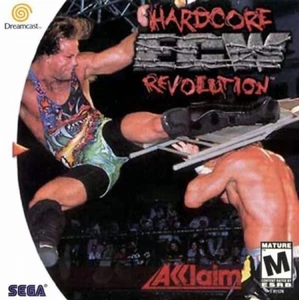 ECW: Hardcore Revolution (Sega Dreamcast, 2000) Video Game Disc Good Tested - Picture 1 of 9