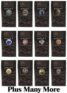 Customized American Flag Ariat Black Digital Camo Long Wallet - Picture 1 of 165