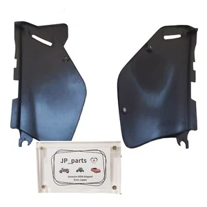 SUZUKI 47111-32E10-019 DR650SE BLACK SIDE FRAME COVERS LH RH OEM LEFT RIGHT Set - Picture 1 of 1