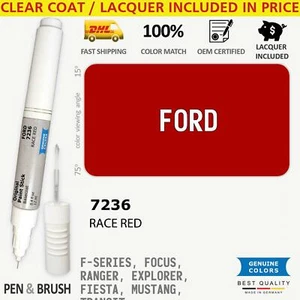 7236 Touch Up Paint for Ford Red F SERIES FOCUS RANGER EXPLORER FIESTA MUSTANG T - Picture 1 of 3