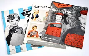 3 - 1955 - 1954 Cataloghi VINTAGE Hiawatha Cappelli e Borse MCM - Mid Century Modern - Foto 1 di 12