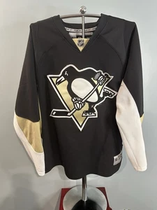 Reebok NHL Premier Pittsburgh Penguins Black Team Jersey Men's XL * - Picture 1 of 11