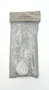 NUEVO 2024 Target Bullseye Playground cubiertos esqueleto - 3 cuchillos/cucharas/tenedores - Imagen 1 de 2