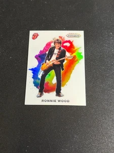 2025 Panini Prizm The Rolling Stones Ronnie Wood Color Blast Prizm SSP HOF Rock - Picture 1 of 3