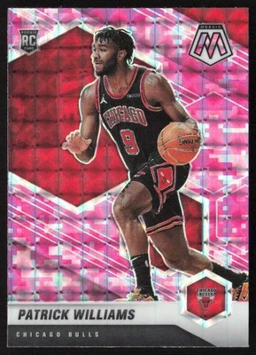 2020-21 Panini Mosaic Camo Pink Patrick Williams #206 Rookie Chicago Bulls - Image 1 of 2