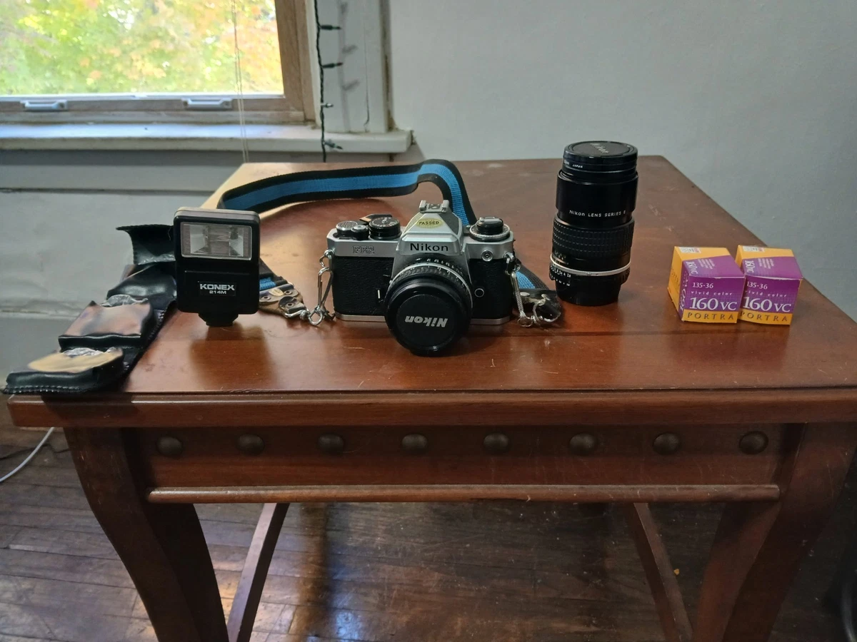 ニコンFE2 ニコンズームレンズ36～72ミリ スピードライト データ