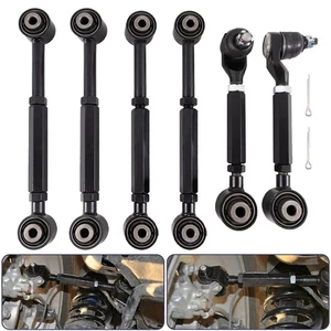 6pcs Rear Upper & Lower Control Toe Camber Arms For 2004-2008 Acura TSX 04-08 US - Picture 1 of 18