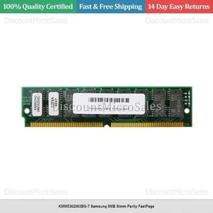 KMM5362003BG-7 Samsung 8MB Simm Parity FastPage - Picture 1 of 1