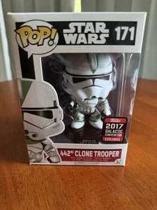 Funko Pop! 442nd Clone Trooper Star Wars 2017 Convención Galáctica Compartida #171 - Imagen 1 de 6