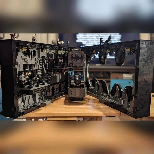 Brand New Batman Batcave Shadow Box - Like LEG0 76252 - FREE SHIPPING From USA - Image 1 of 4