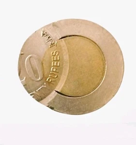 ERROR COIN BIMETAL REPUBLIC INDIA .COLLECTOR'S COIN, - Picture 1 of 2