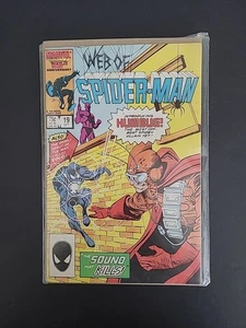 Web of Spider-Man #19 (Marvel Comics October 1986) First APP Humbug - Picture 1 of 14