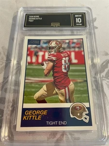 GEORGE KITTLE S.F. 49ERS 2019 SCORE # 307 GRADED 10 L@@@K - Picture 1 of 2