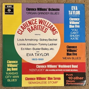 Clarence Williams Rarities Parlophone PMC 7049 Compilation Vinyl Album LP - Picture 1 of 6