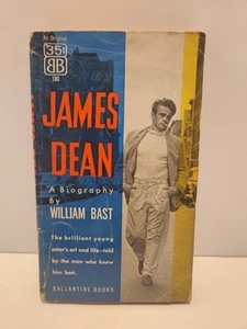 James Dean A Biography William Bast 1956 Ballantine Book Paperback Ships Free - Foto 1 di 7