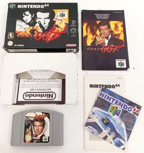 007 GOLDENEYE Video Game NINTENDO 64 1997 Rareware Complete w/ Box & Manual - Picture 1 of 10