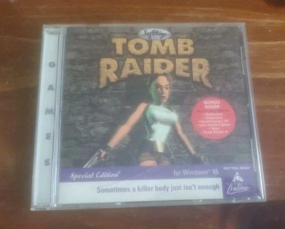 1998 Tomb Raider Demo (PC, CD Rom) Special Edition Softkey Lara Croft - Image 1 of 3