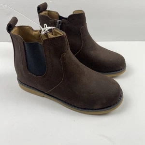 Cat & Jack Jungen Dylan Stiefel braun Wildleder Größe 12 - Bild 1 von 9