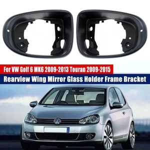 Cornice specchietto retrovisore esterno sinistro destro nero per VW Touran 1T 09-15 - Foto 1 di 10