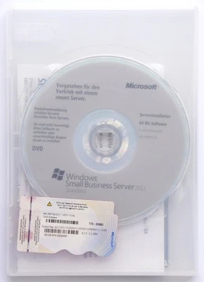 Microsoft Windows SBS Small Business Server 2011 Standard inkl. 5 CAL - Bild 1 von 2