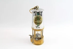Brass Miners Lamp Protector Lamp & Lighting Co Type 6 w/ Swing Handle No. 3656 - Picture 1 of 6