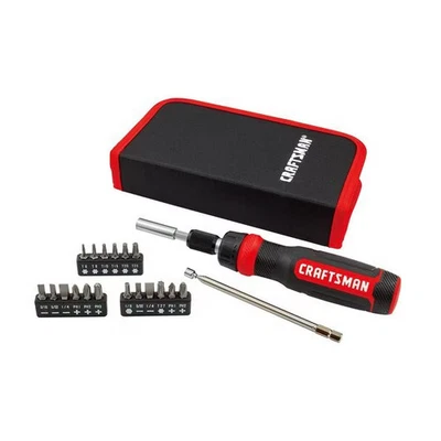 Craftsman Multi-Bits Ratcheting Screwdriver,26-pc CMHT68001 Craftsman CMHT68001 - Image 1 of 4