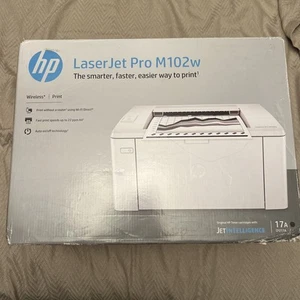 Impresora láser mono HP LaserJet M102w Pro A4 USB Wifi M102 - Imagen 1 de 6
