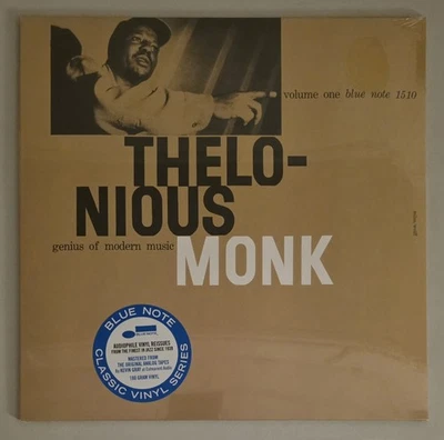 Thelonious Monk Genius Of Modern Music Blue Note Classic Vinyl Series LP  NEW Foto 1 de 2