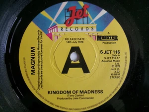 MAGNUM KINGDOM OF MADNESS IN THE BEGINNING JET 116 PROG PROMO - Picture 1 of 2