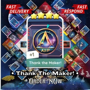 Thank The Maker! 4 Stars Sticker - Star Wars Album Set 16 ⚡⚡ fast delivery ⚡⚡ - Picture 1 of 1