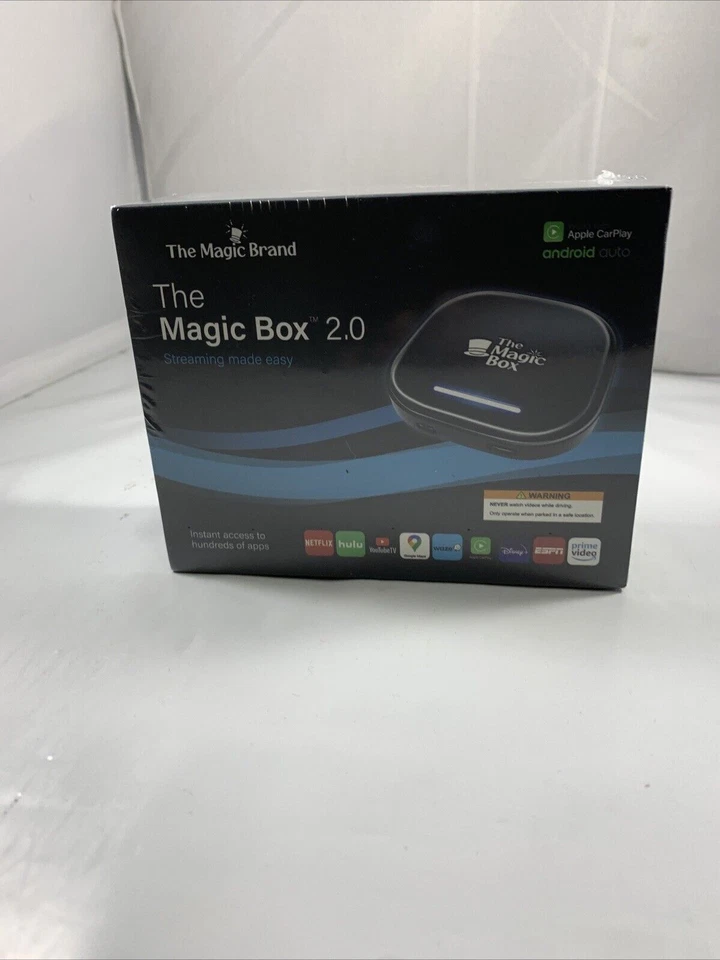 The Magic Box 2.0, Wireless CarPlay/Android Auto Adapter, Wireless Auto - Image 1 of 4