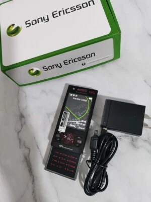 Sony Ericsson W715 Walkman - 3G Plateado/Negro - Teléfono Slide Funcionamiento Completo Foto 1 de 4