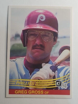 1984 Donruss #285 Greg Gross ~ Philadelphia Phillies - Image 1 of 2