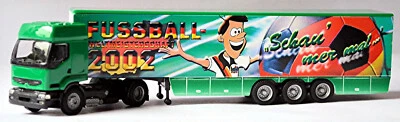 Renault Premium Koffersz Calcio WM 2002 Schau Mer Volte 1:87 Albedo 710052 - Immagine 1 di 4