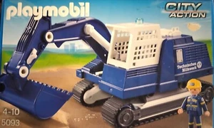 *-*Playmobil: *-*Set 5093 THW Kettenbagger*-* Komplett, Neu und in OVP*-*! - Bild 1 von 8