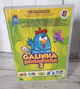 Galinha Pintadinha 3 DVD Spanish Portuguese READ - Imagen 1 de 3