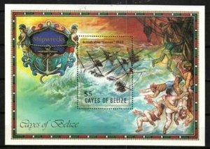 Belize, Cayes of Stamp 27 - Shipwrecks - Picture 1 of 1
