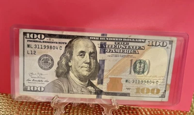 $100 FRN 2013 One Hundred Dollar Bill April 31, 1998 DOB or other EVENTS  - 03 - Image 1 of 4