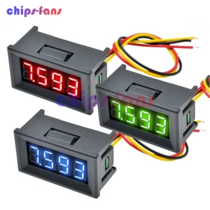 1-10Piece 0.36" Digital LED Panel Display 4-Bit DC0-100V Voltmeter Meter Tester - Picture 1 of 15