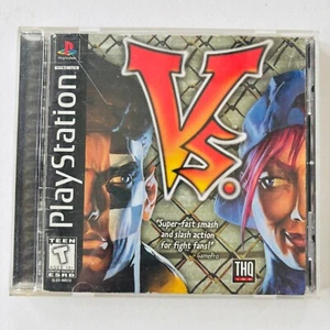 Vs. Versus THQ Fighter Sony Playstation 1 PS1 game w/Registration Card & Manual - Picture 1 of 3