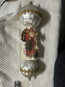 RARE Christopher Radko VICTORIAN SANTA BALLOON -  WIRE WRAPPED 17” - Picture 1 of 7