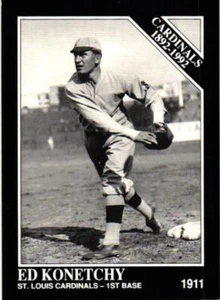 1992 Conlon Collection TSN #638 Ed Konetchy - Picture 1 of 2