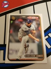 2020 TOPPS TOTAL WAVE 5 CARD SAN DIEGO PADRES DINELSON LAMET #445