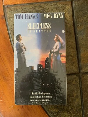 Sleepless in Seattle VHS 1993 Tom Hanks Meg Ryan New Sealed - Image 1 of 3