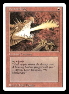 Firebreathing - MTG - Revised Edition NM - Magic the Gathering - Picture 1 of 1