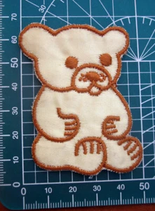 Vintage Bär AUFNÄHER PATCH STOFF - Bild 1 von 1