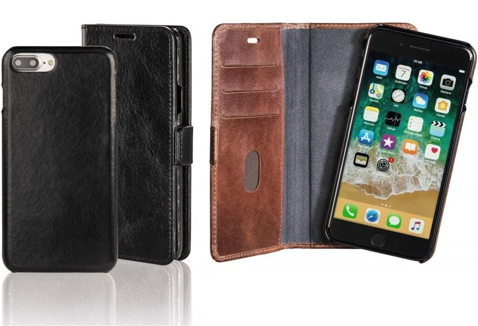 Pazzimo Libretto+Copertura Smart Case Custodia per Apple IPHONE 7 Plus 8 Più - Immagine 1 di 1