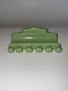 Vintage Green Ceramic Porcelain Wall Mount Toothbrush Holder - Picture 1 of 9